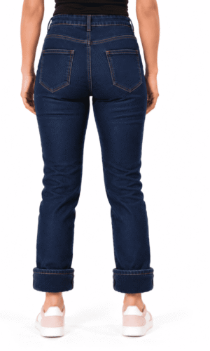 classic women's quilted jeans
